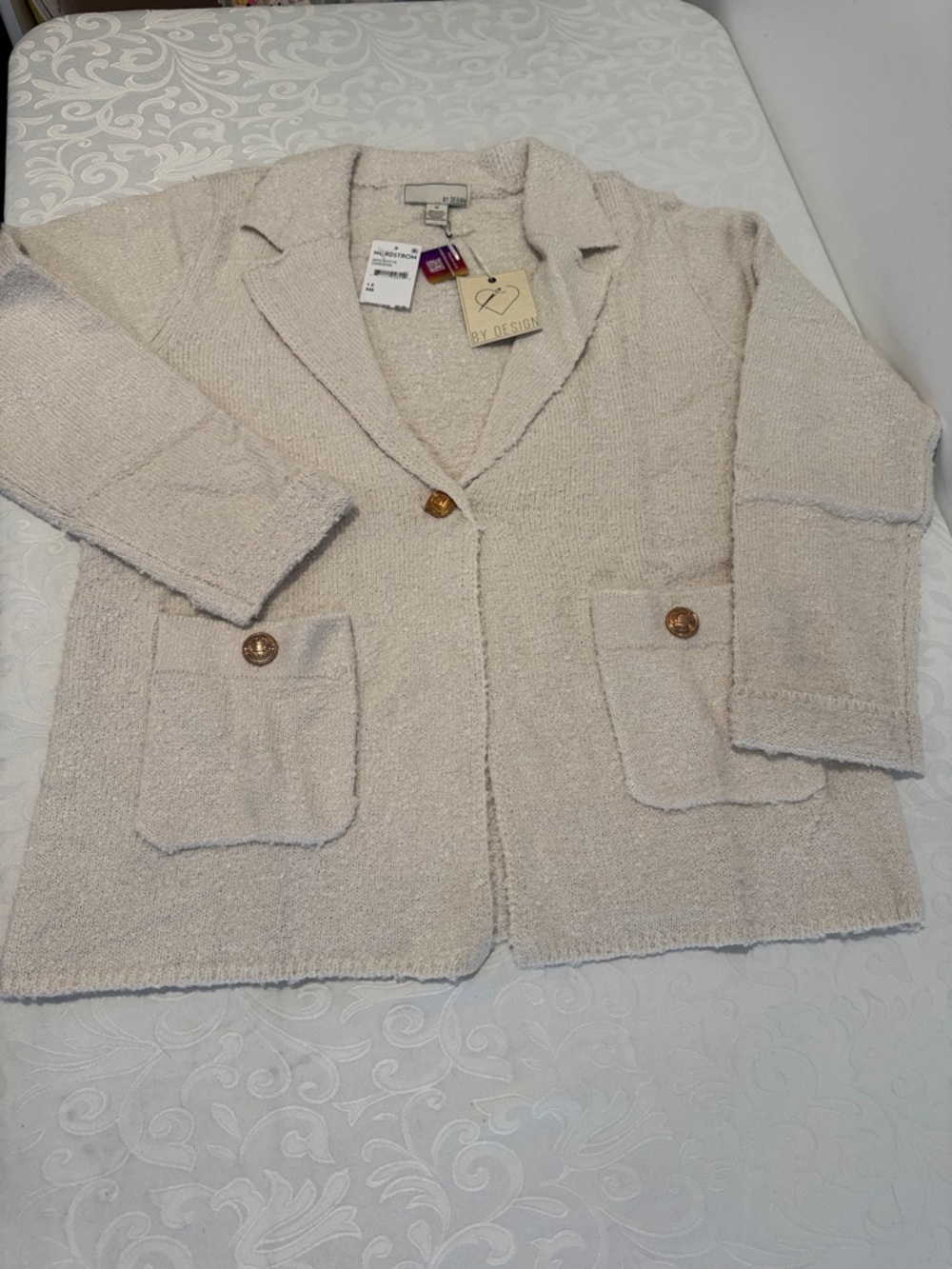 By Design Knit Cardigan. Ladies 1X - Picture 5 of 15